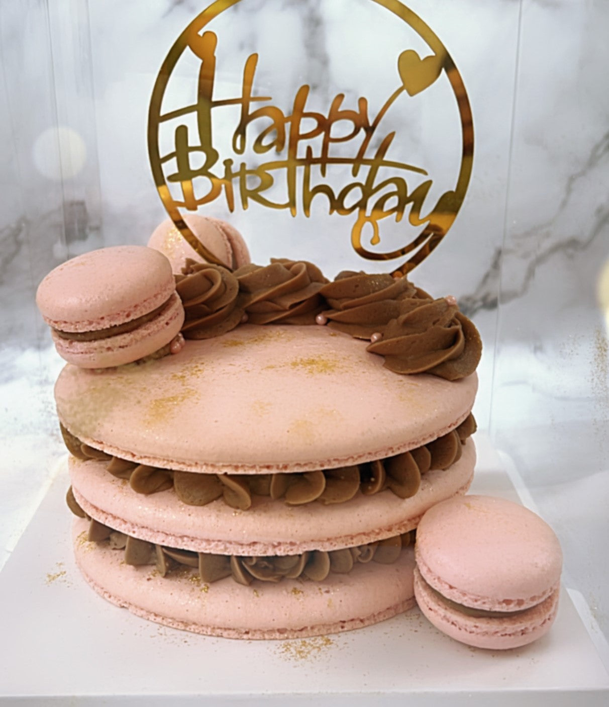 Macaron Cake