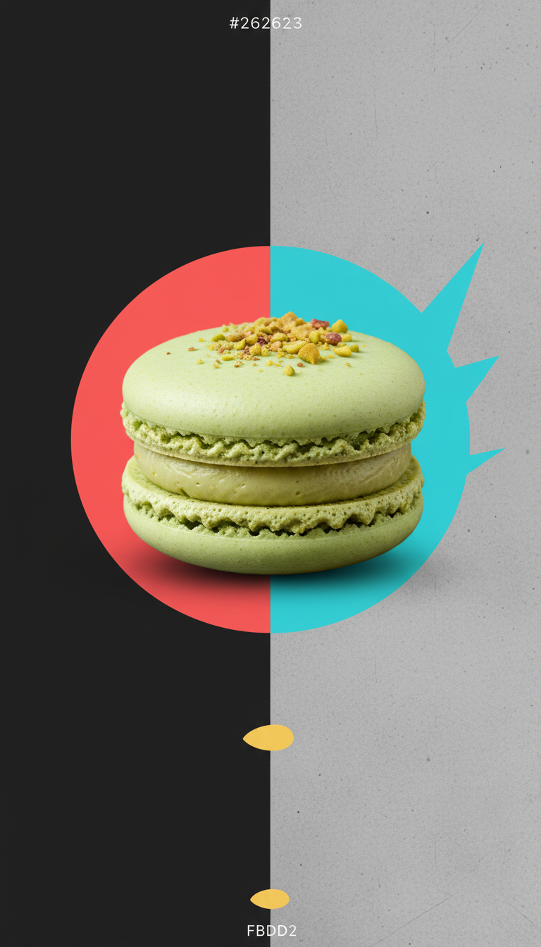 Pistachio French Macaron